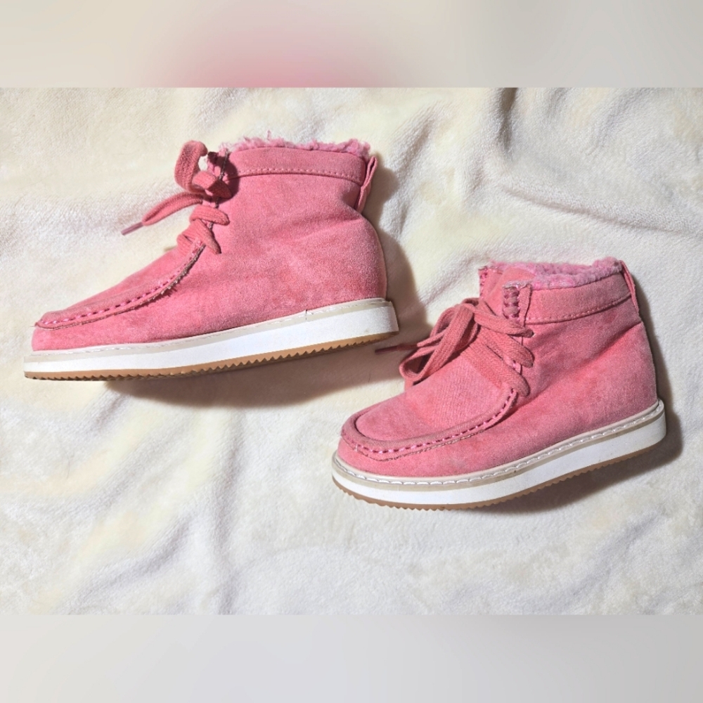 Pink Kids Boots